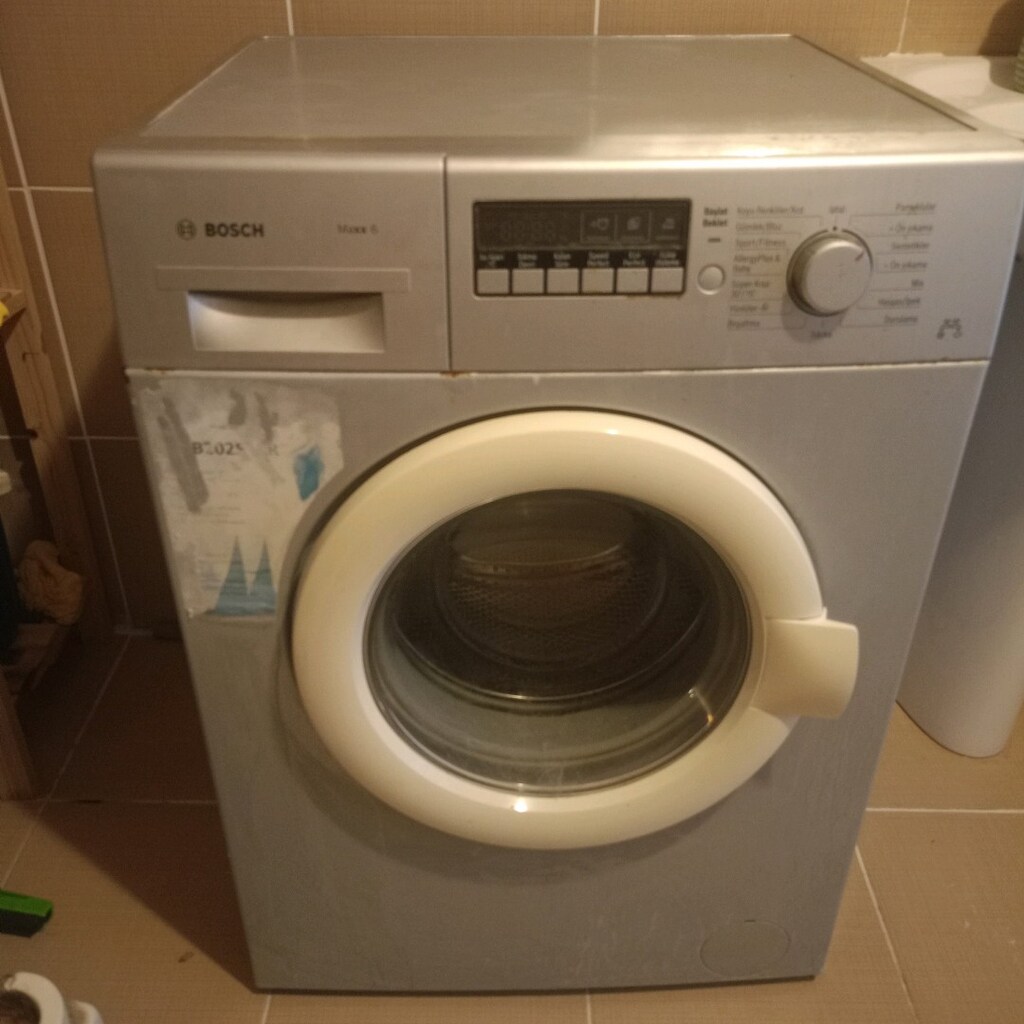 Bosch marka 6 kilo çamaşır makinesi çalışır durumda - 2
