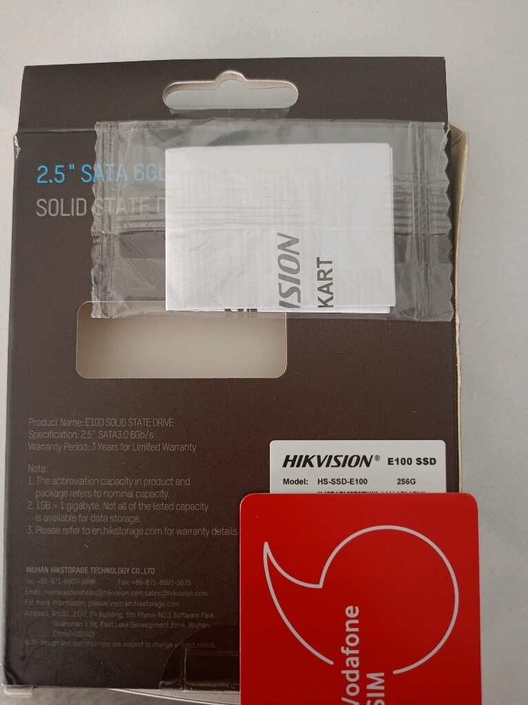 SSD 256 GB HIKVISION - 2