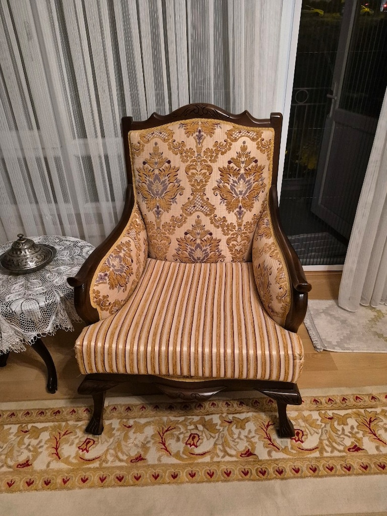 Koltuk takımı ahşap oymalı - 4