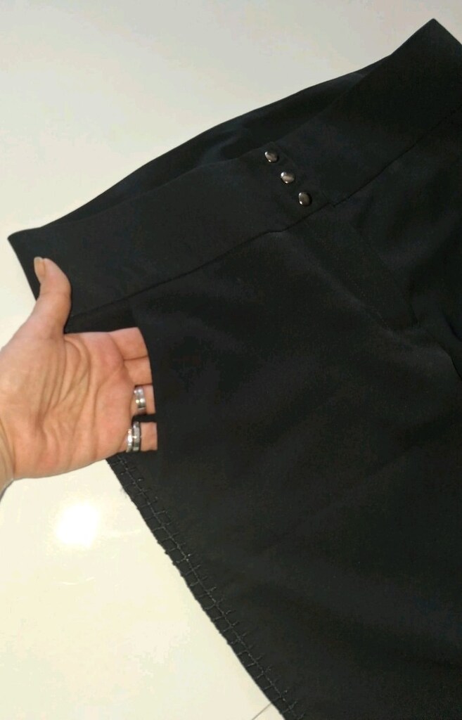 XL-XXL Siyah Fileli Ceket + Pantolon Kadın Kombin - 10