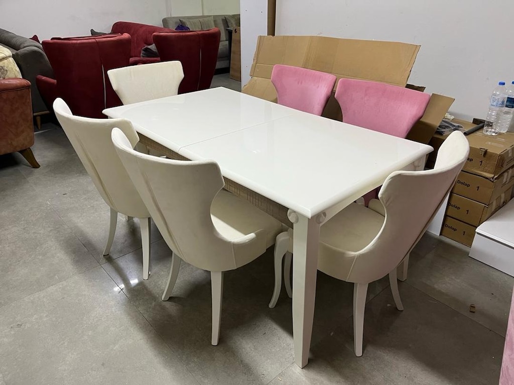 6 SANDALYELİ SALON MASA TAKIMI - 3