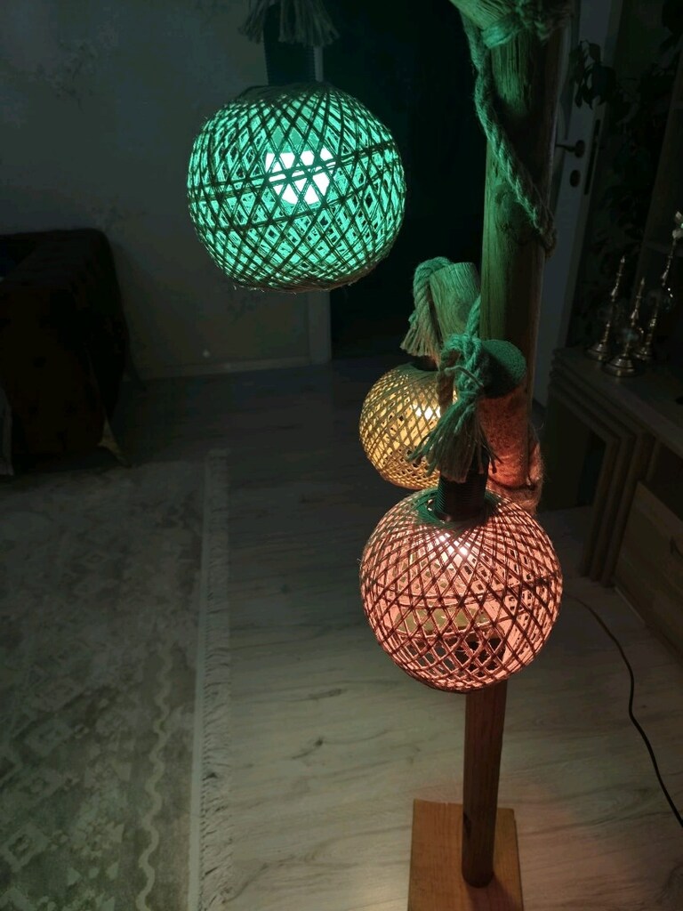 sıfır paketinde açılmamış lambader üçlü - 3