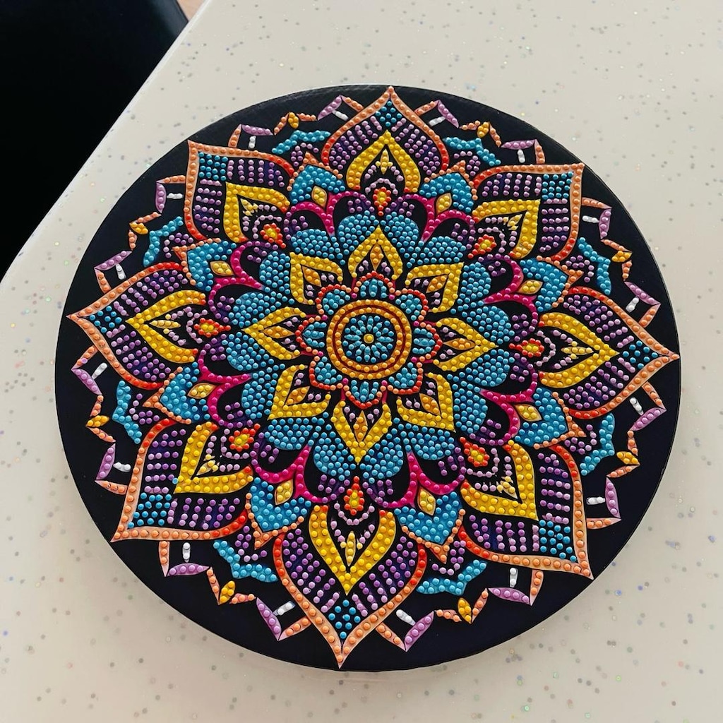 Mandala duvar dekorasyonu 30 cm - 2