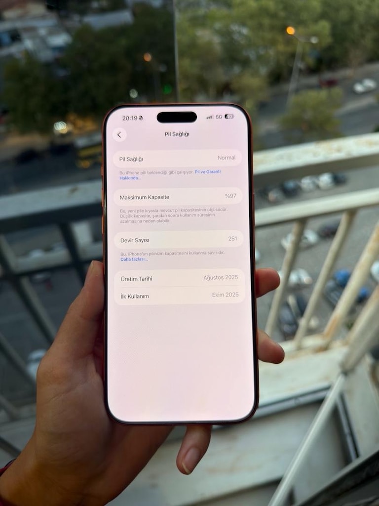 iphone 17 pro max 256 gb turuncu lansman yurtdışı - 8