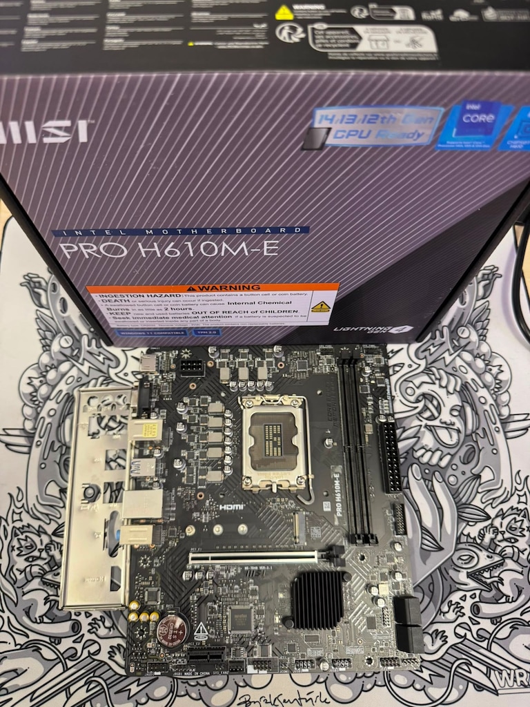 MSI PRO H610M-E 5600MHz DDR5 Soket 1700 M.2 HDMI VGA mATX Anakart - 2