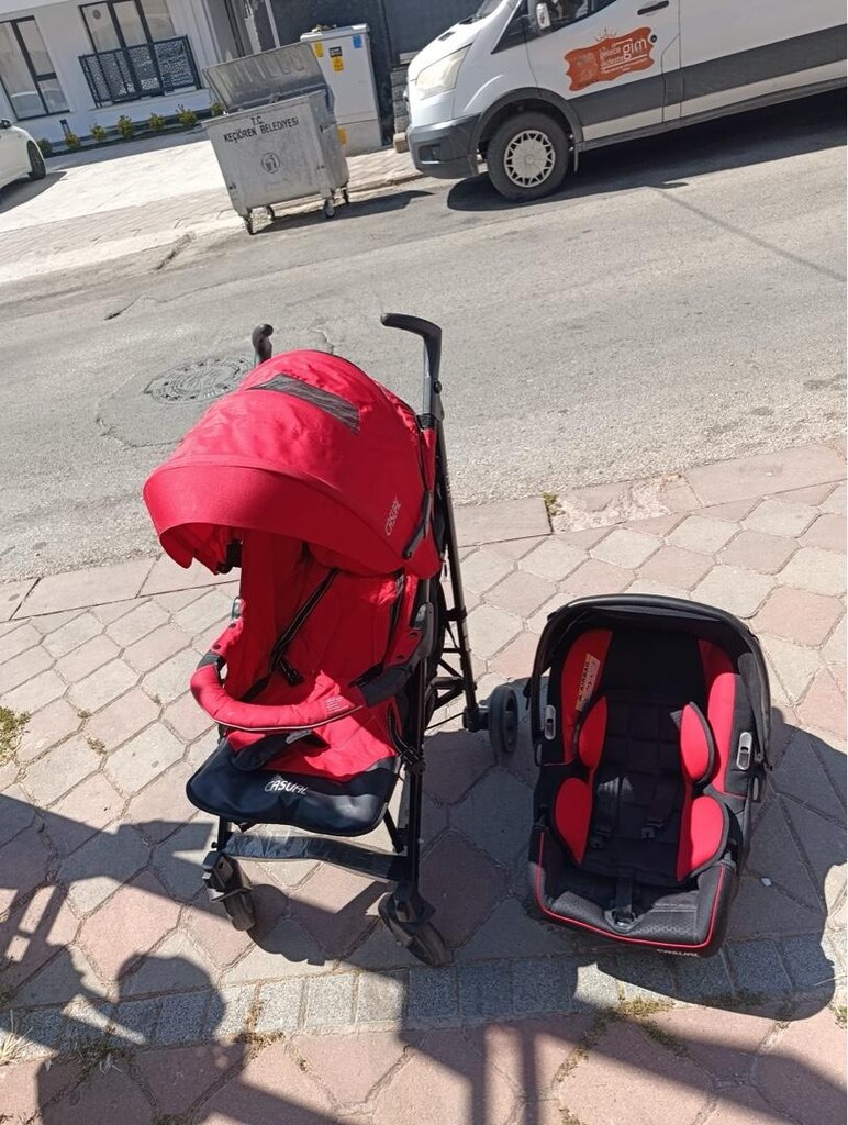 bista casual bebek arabası ve puseti - 5