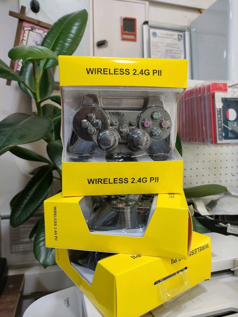 Sıfır, Kablosuz PS2 Oyun Kolu (2.4 GHz Wireless Gamepad) - 2