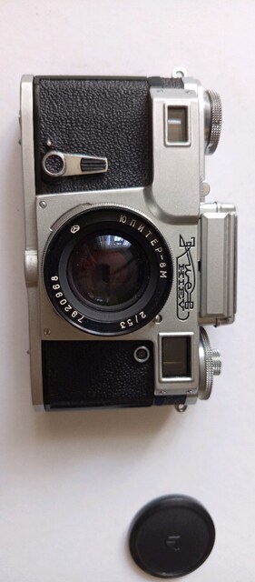 Sovyet 1979 yılı Kiev-4M fotoğraf makinesi