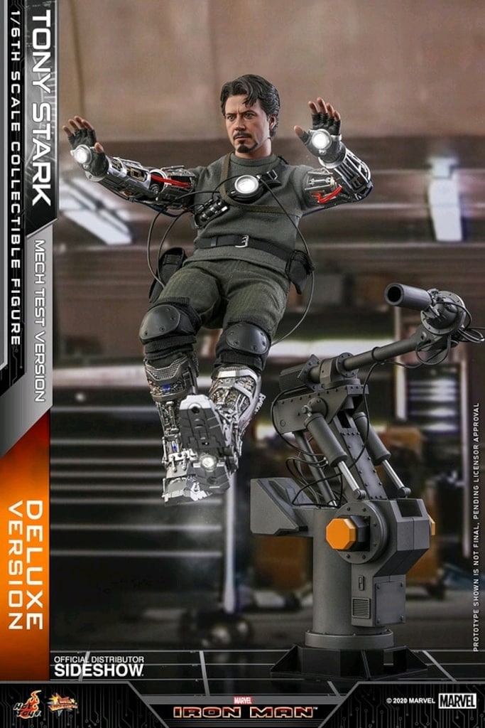 Hot Toys Tony Stark (Mech Test Deluxe Version - Special) MMS 582 - 6