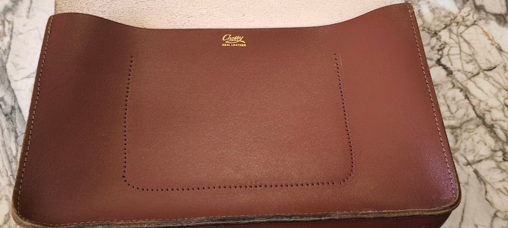 Hakiki Deri Evrak / Laptop Çantası Vintage Kahverengi - 3