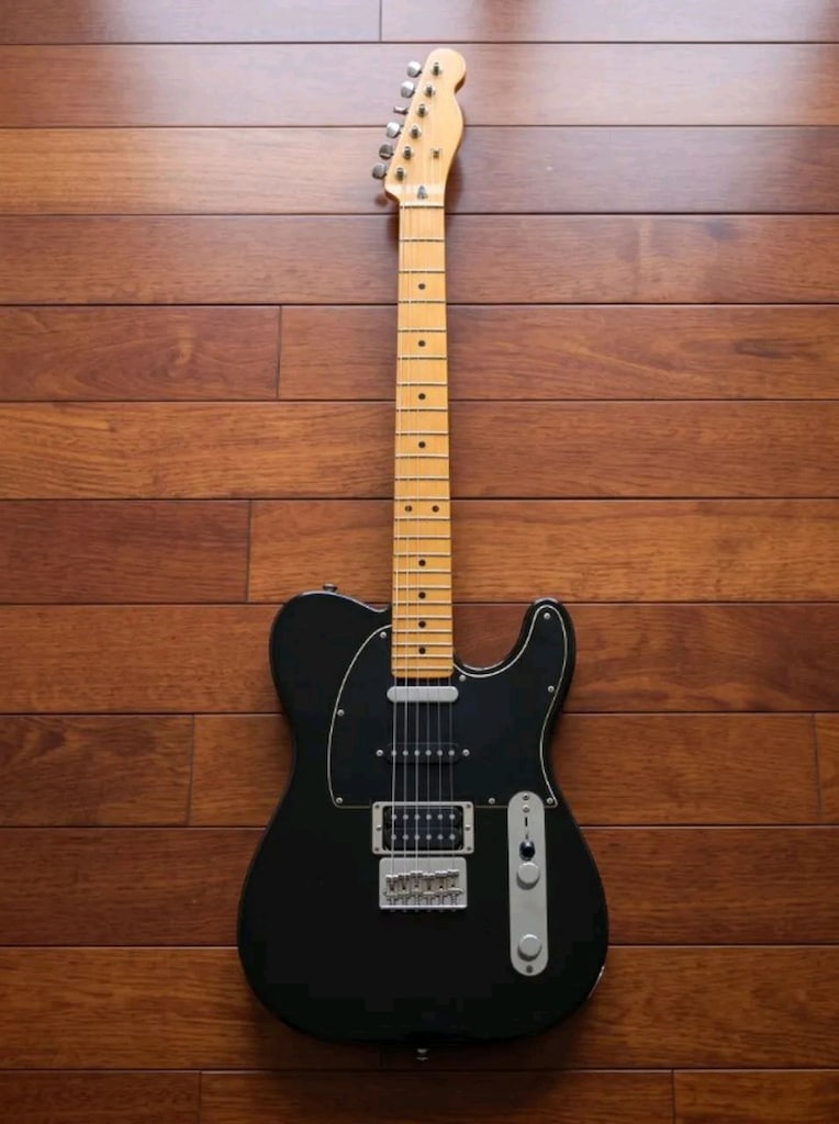 Siyah Elektro Gitar Fender Telecester American Custom - Sıfırından ...
