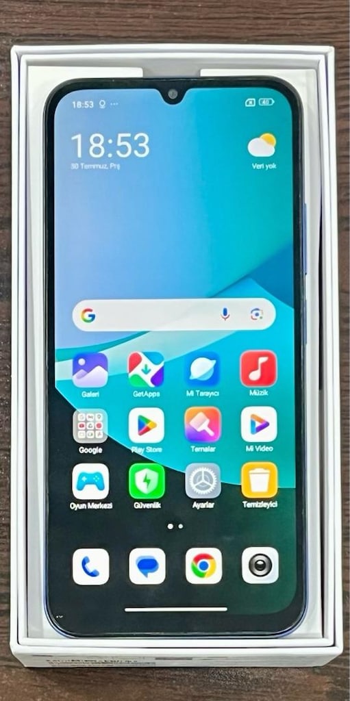 256 GB REDMİ 15 C SIFIR GİBİ FUUL ORJİNAL 256/8+8 - 2
