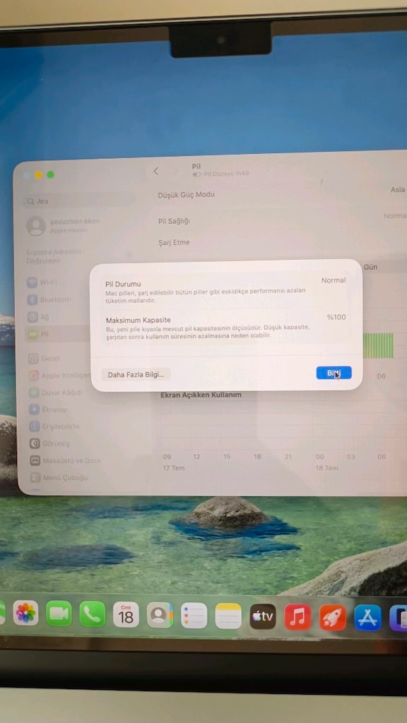 MacBook Air M4 16 GB 256 GB SSD 15.3" MW1L3TU/A Gece Yarısı - 4