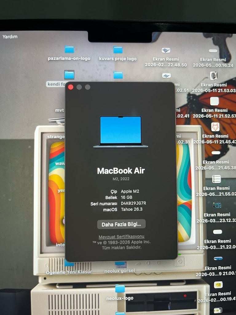 Tertemiz, Garantili MacBook M2 16GB - 3