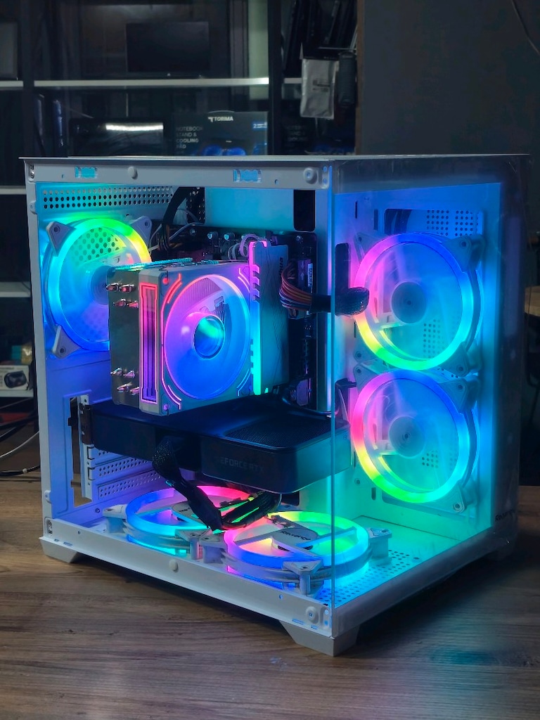 RTX 3070 İ9 11900KF 16GB RGB RAM 512GB M2SSD 800W AKVARYUM OYUNCU KASA - 4