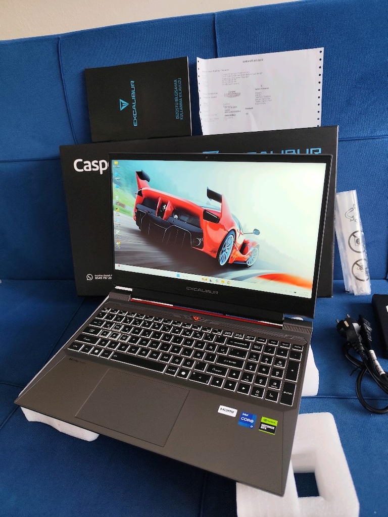 RTX 5060 + 32 GB + 2 TB SSD + İ7 13620H EXCALİBUR GAMİNG LAPTOP - 2