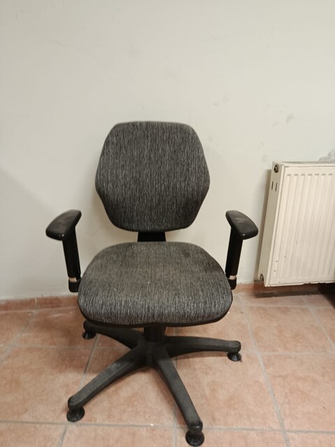 KLAS OFİS ÜSKÜDAR ANTRASİT GRİ SABİT BEKLEME SANDALYESİ