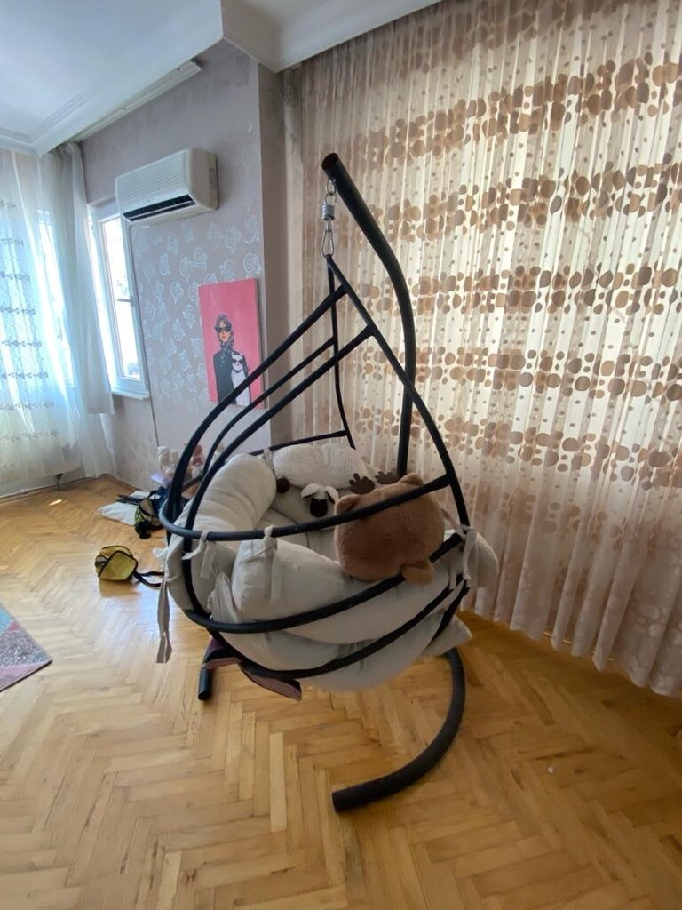 Metal salıncak (Balkon ,Bahçe ) - 6