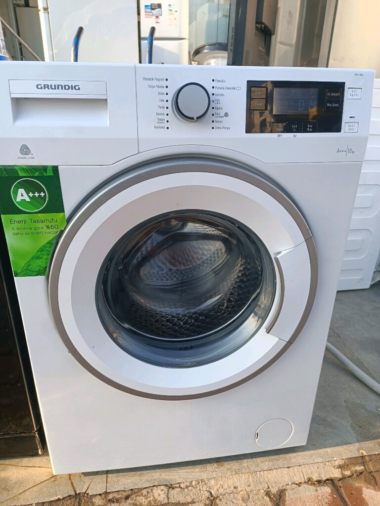 Grundig 10 kg 1200 devir A+++ çamaşır makinesi - 6