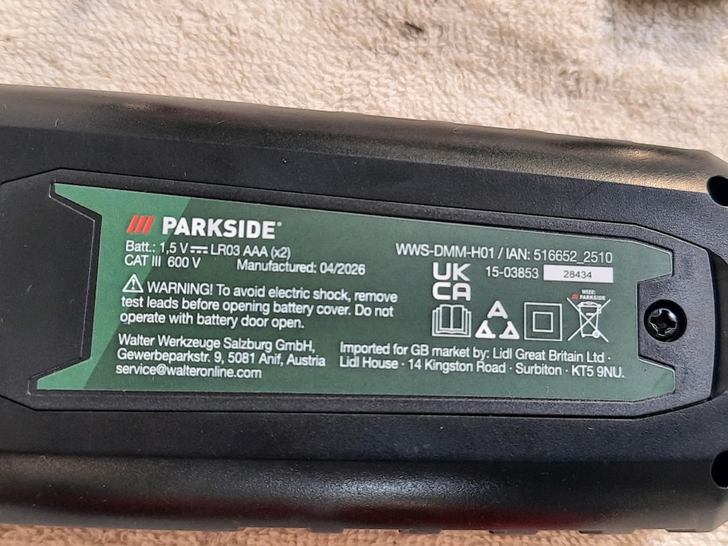 PARKSİDE DİJİTAL MULTİMETRE (GERMANY) - 7