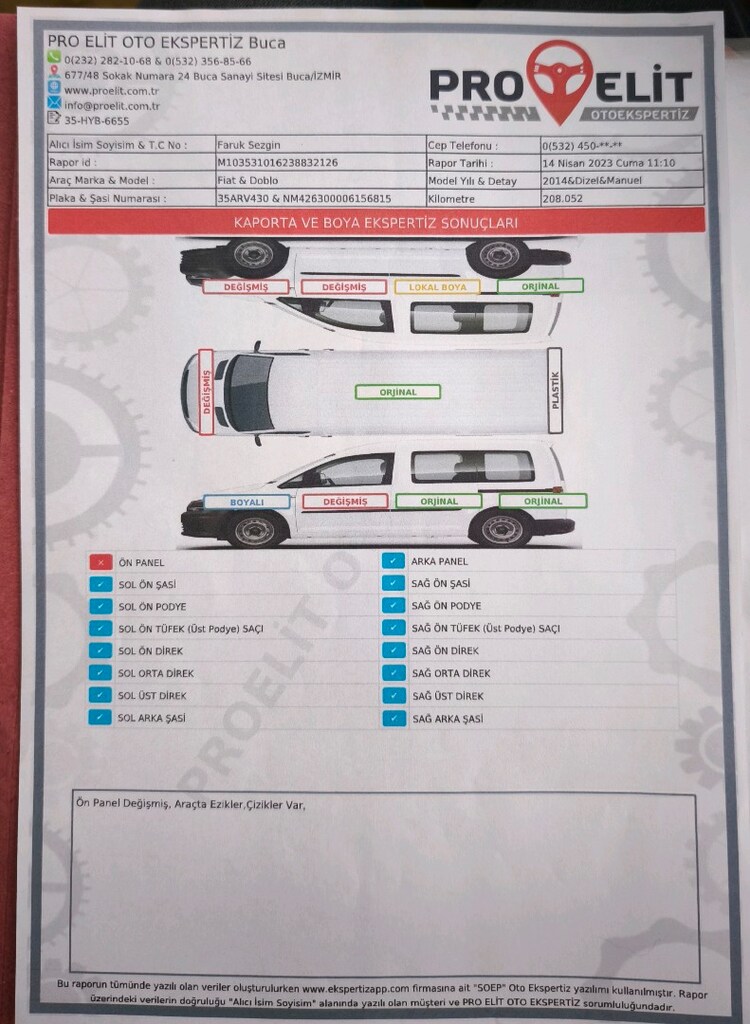 Sahibinden Camlıvan dizel Doblo - 4