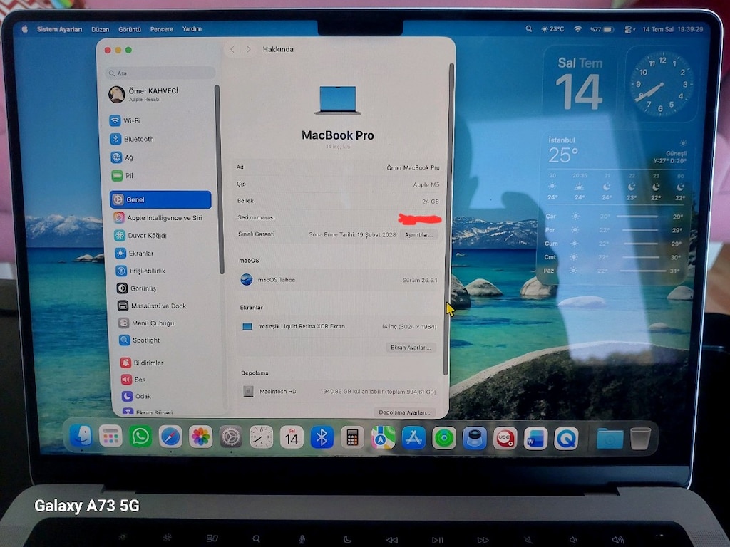 Apple Macbook Pro M5 - 5