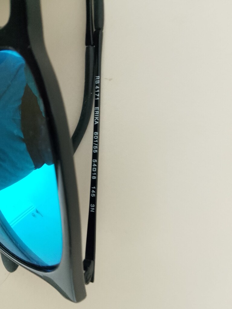 Ray-Ban Güneş gözlüğü mavi camlı erika modeli 4171 - 2