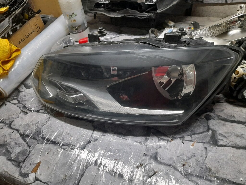 Volkswagen Polo Sol Ön Far Çıkma Orjinal - 5