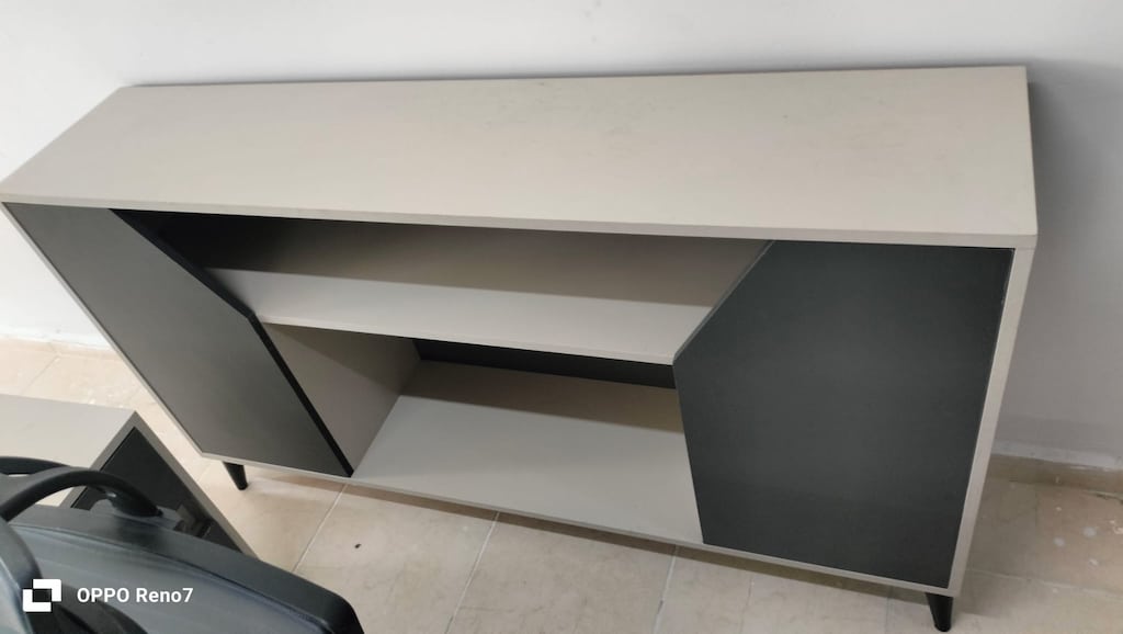 DEKOR BÜRO MOBİLYALARI 160X75 AYTAŞI MAKAM TAKIMI İKİNCİ EL - 3