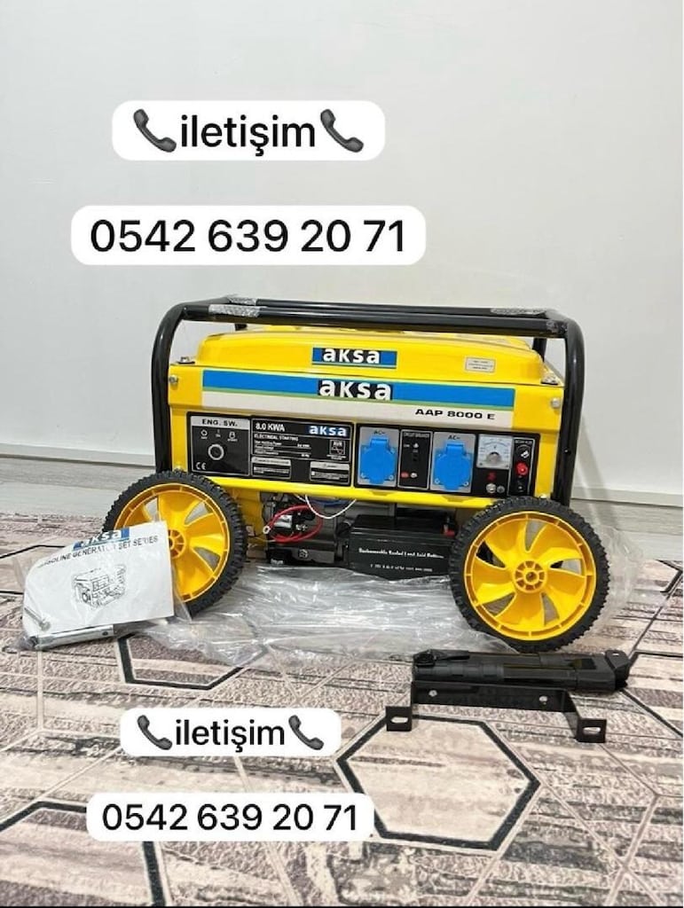 SIFIR 8KW AKSA JENERATÖR - 2