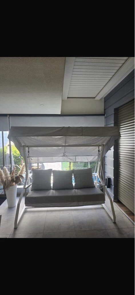 Balkon bahçe seti ve 3lü salıncak - 5