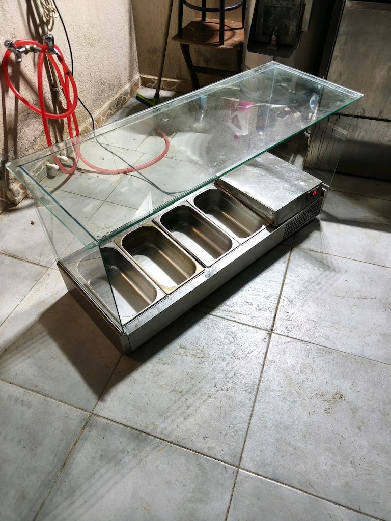 set üstü salat bar dolabı - 11