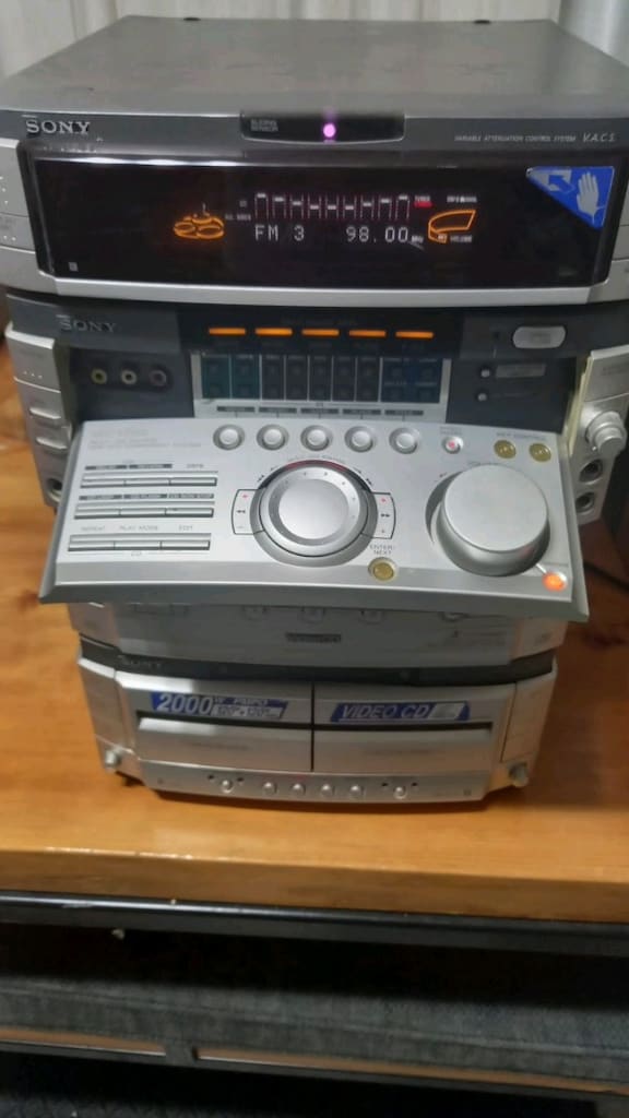 SONY STR-V5550 MÜZİK SETİ GÖVDE - 4