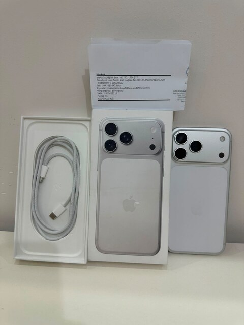 iPhone 17 PRO MAX / YURT İÇİ 23 AY GARANTİLİ 25 GÜNLÜK SIFIRDAN FARKSI