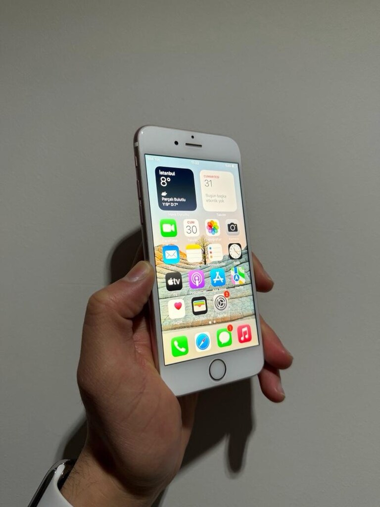 İPhone 6s 16 Gb ilk sahibinden alınma pil 100 çiziksiz telefon batarya - 2