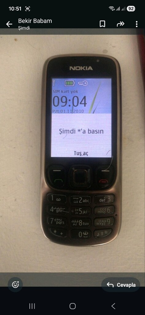 NOKI 6303. TEMIZ SARJ ALETI VAR - 2