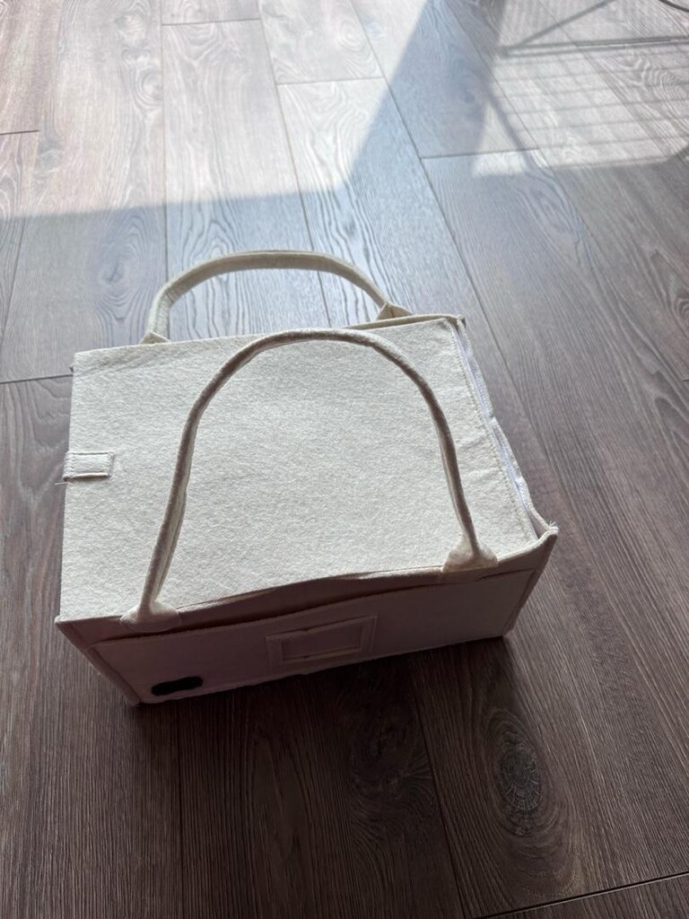 kapaklı keçe bebek organizer - 3
