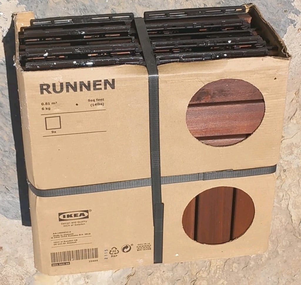 IKEA RUNNEN YER DÖSEME - 2