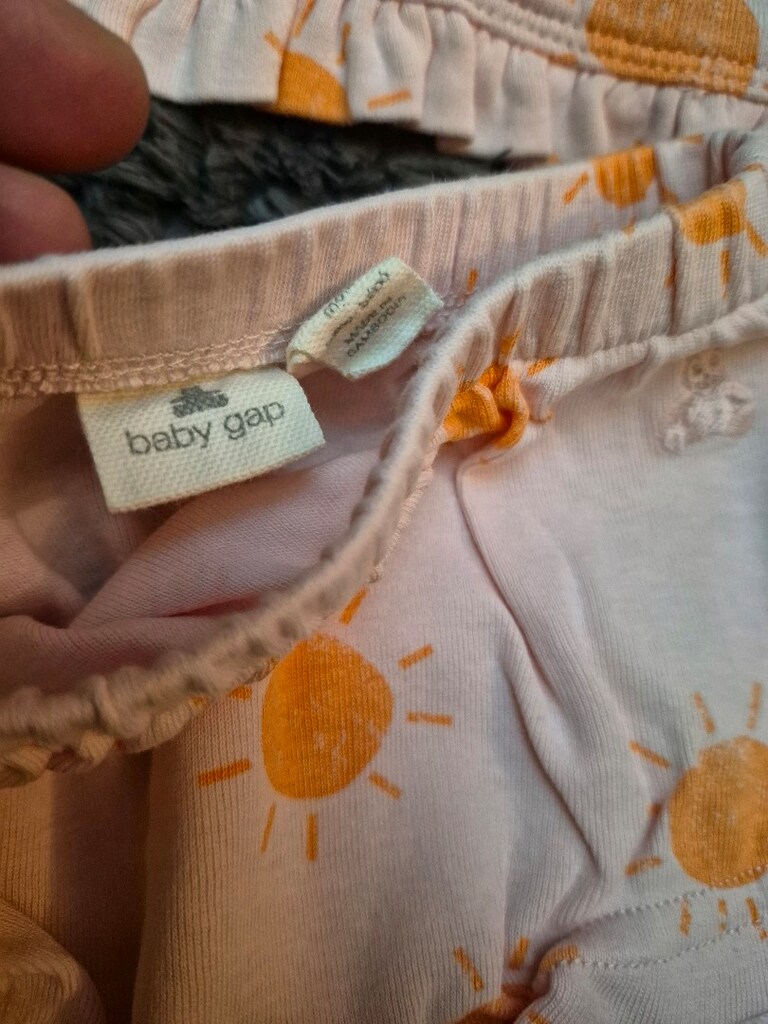 Baby GAP 0-3 Ay Kız Bebek 2'li Takım – Çok Temiz - 2
