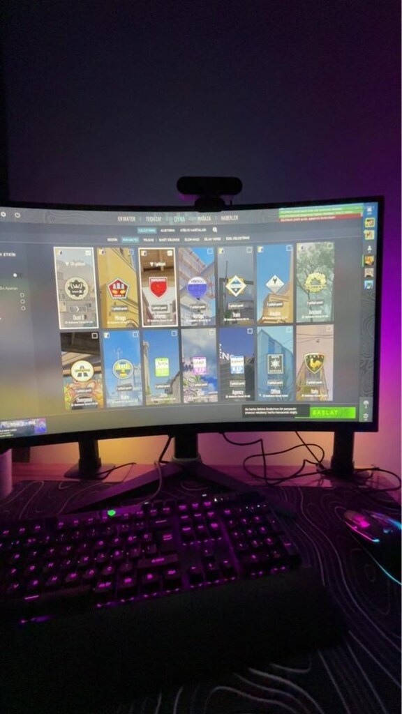 OYUNCU BİLGİSAYARI FULL SİSTEM RTX 4060 180Hz Monitör Oyuncu koltuğu - 3
