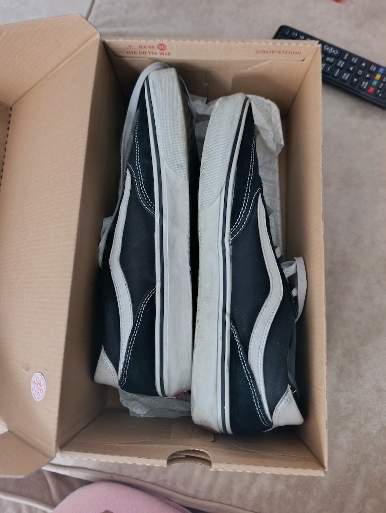 Erkek VANS BROOKLYN LS (SİYAH / BEYAZ) 44 numara - 3