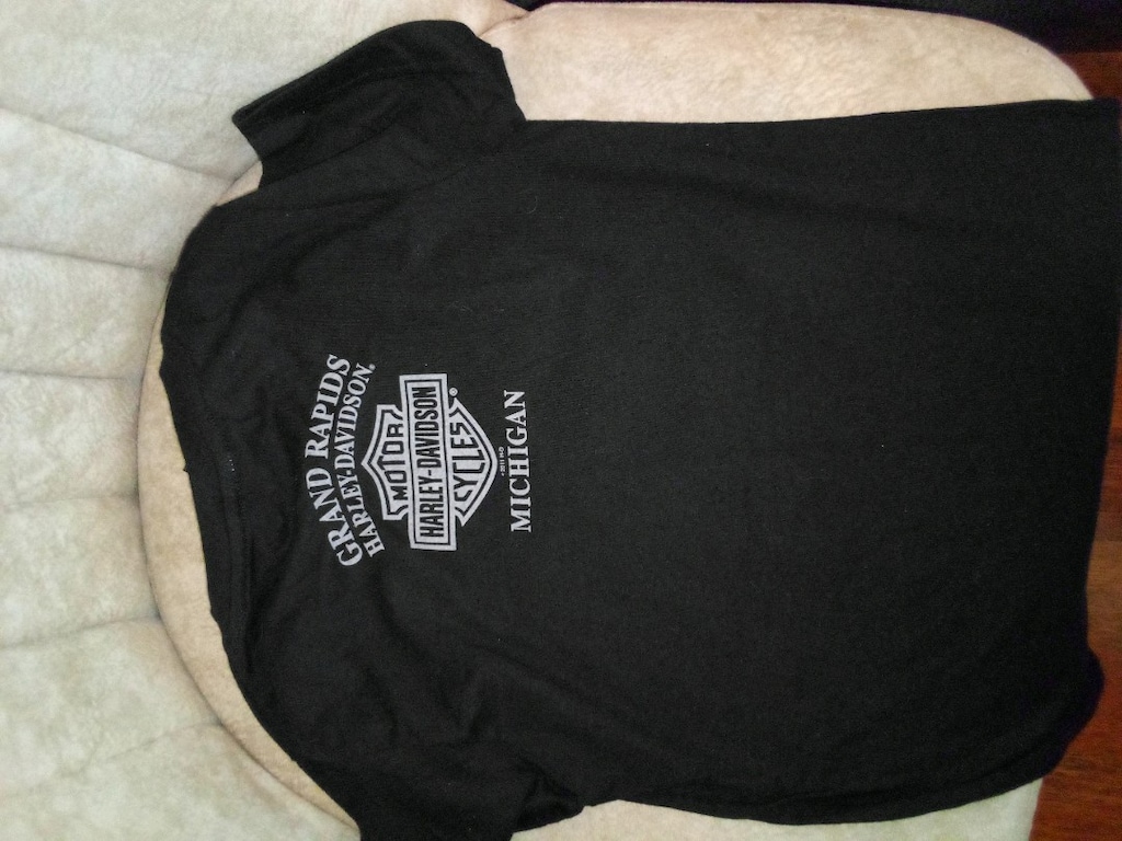Harley Davidson siyah motifli çocuk t-shirt orijinal - 7