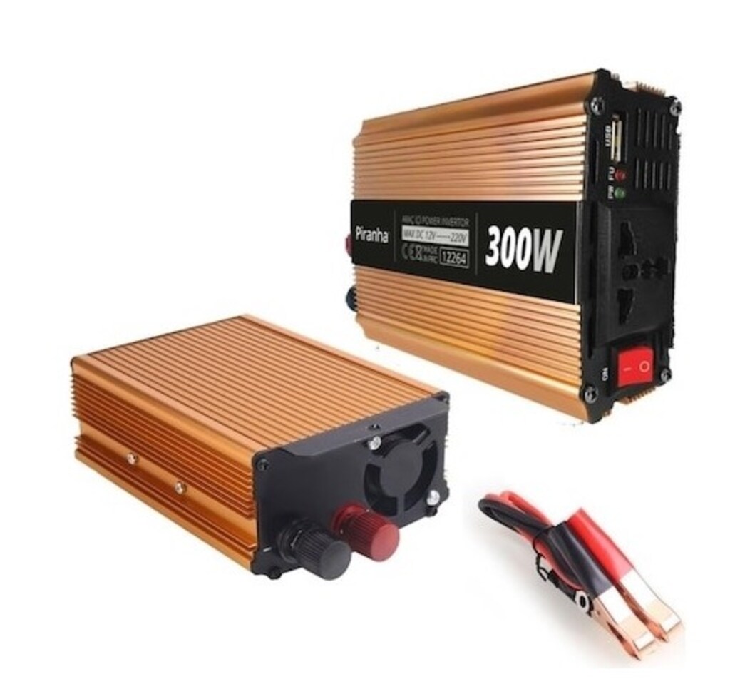 Piranha 300w 12 v inverter - 4