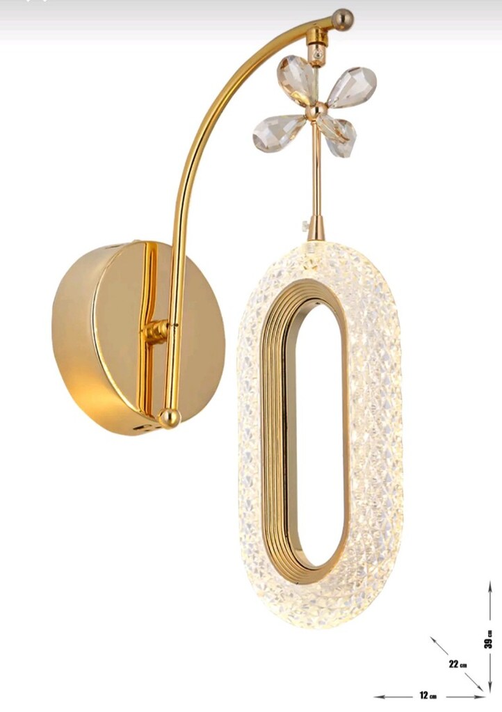 modern LED aplik Elips - 2