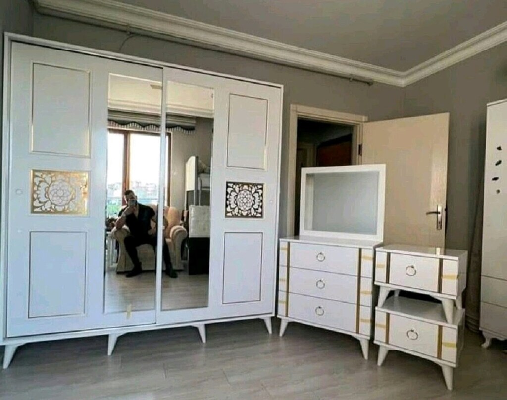 EKO UYGUN YATAK ODASI DOLAP TAKIMLARI İMALATTAN SIFIR ADRESE TESLİM - 4