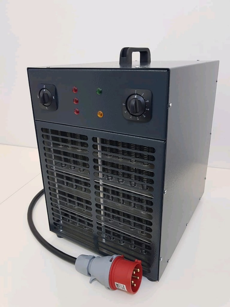 380 Volt 22 kW 300 m2 kapasiteli fanlı ısıtıcı