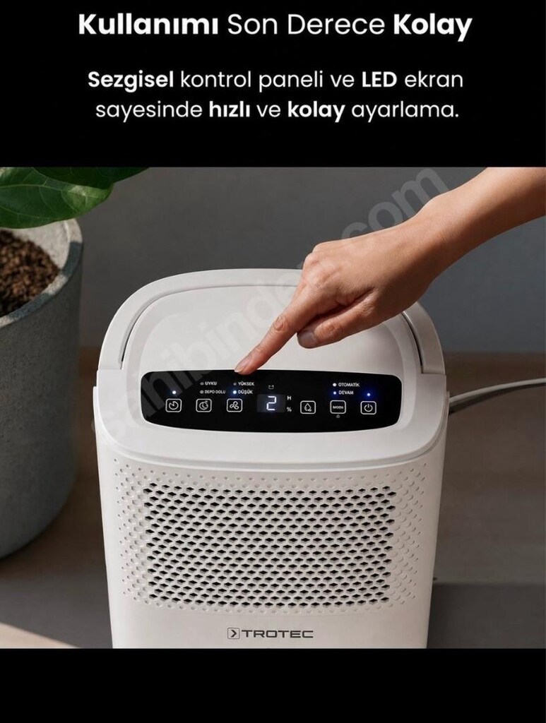 SIFIR Trotec TTK 26 E 10 lt Nem Alma Cihazı - 8