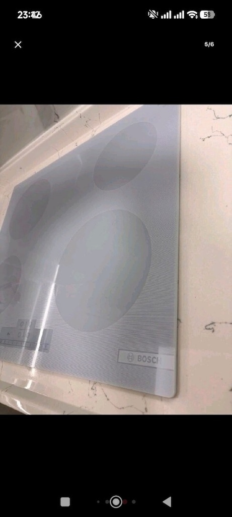 Bosch PKE612FA2E Elektrikli Seramik Beyaz Ankastre Ocak - 4
