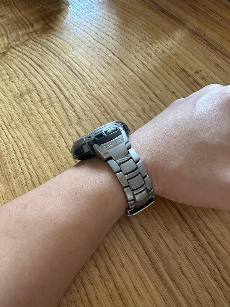 Casio protrek prg 80t titanium kasa