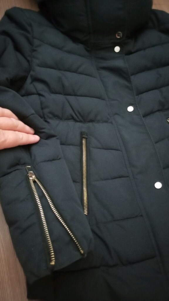 Bershka Kürk yakalı Mont - 6